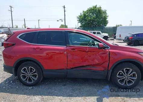 2022 Honda Cr-V Awd Ex из США, поврежденный, VIN 2HKRW2H51NH671396